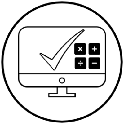 Logo mit Bildschirm